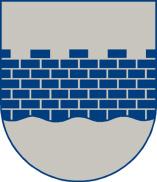 VAAKUNA 16 Vaakuna Seinäjoen kaupungin vaakunan on suunnitellut taiteilija Olof Eriksson. Hopeisessa kilvessä on sininen reunasta reunaan ulottuva sakaraharjainen ja juurestaan aaltokoroinen muuri.
