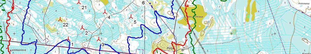 Map: Peruskarttarasteri, Print scale 1:40 000, Map