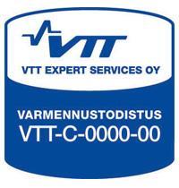 32 Kuva 6. Varmennustodistusmerkkejä (VTT Expert Services Oy 2017d, Inspecta Sertifiointi Oy 2017).