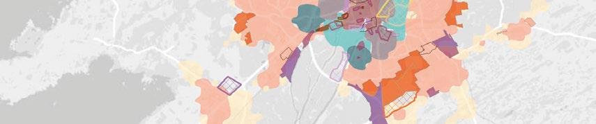 Matkailu 8 km 5 km 2 km 1 km SYKE/YKR 2016 (c) MML, Esri Finland Kuva 11.