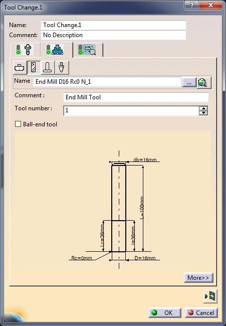 associated to an NX Tool than an error will be displayed during simulation.