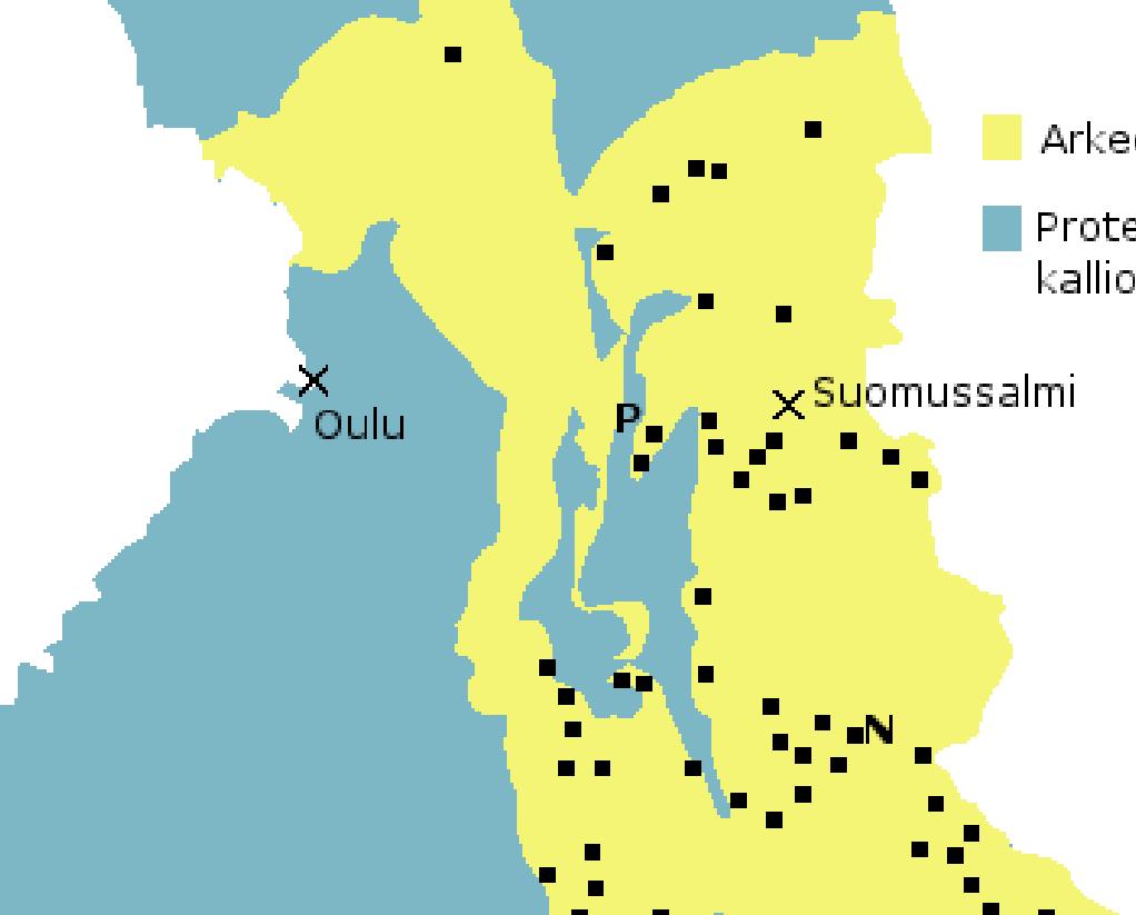 51 Kuva 14: lisesti syntyneet sulat ovat voineet nostaa maksimilämpötiloja. Myös mekaaninen lämmöntuotto deformaatiossa on saattanut olla täällä paikallisesti merkittävää.