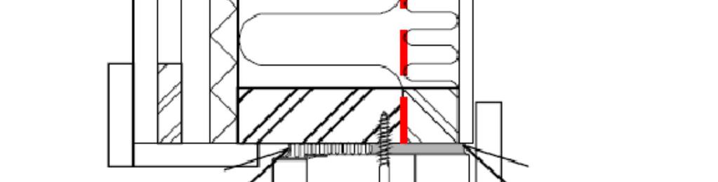 Kuvassa 20 on esitetty ikkunan tiivistäminen seinärakenteeseen puurakenteisessa talossa (Aho Korpi 2009, 80). KUVA 20.