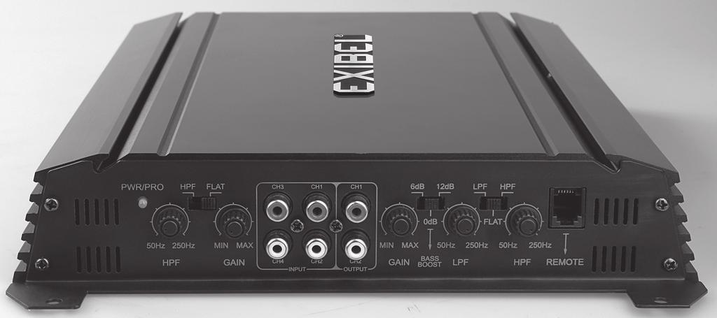 Car Amplifier Slutsteg Effektforsterker Päätevahvistin Art.no.