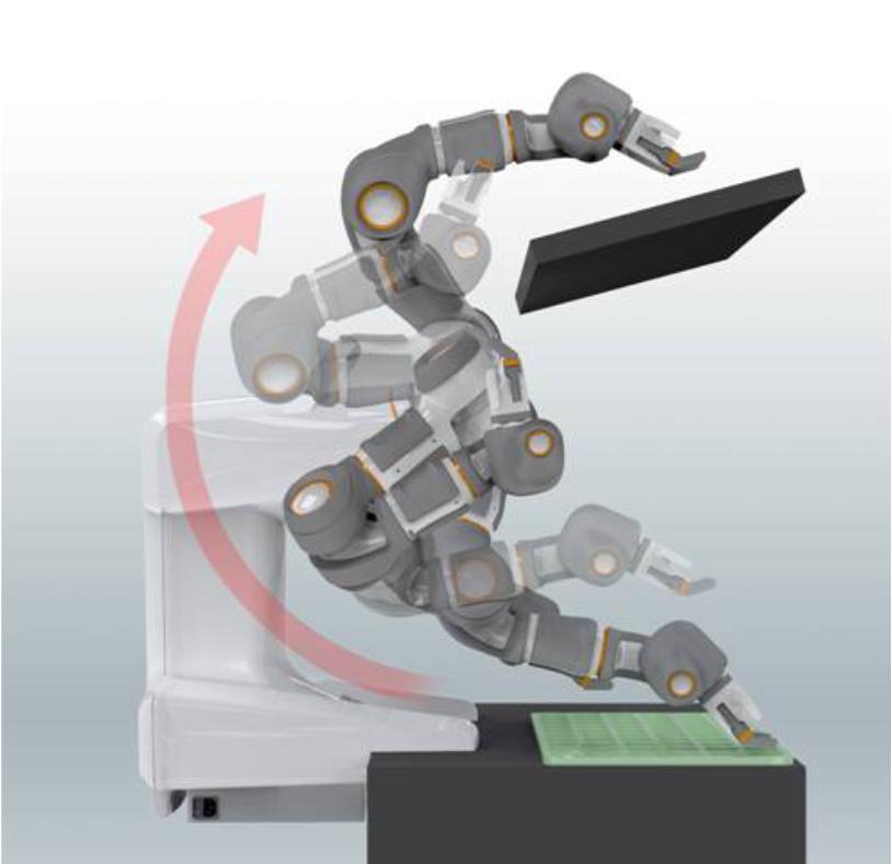 37 tullee markkinoille 2015 ABB YuMi kaksikätinen robotti, 7-akselinen robotti teollisuuden kokoonpanoon