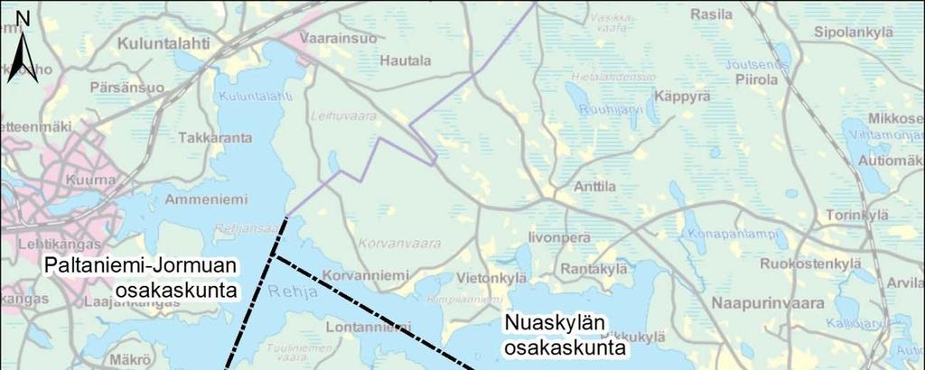 Nuasjärvi kuuluu hallinnollisessa kalastusaluejaottelussa Sotkamon kalastusalueeseen ja Oulujärvi Oulujärven kalastusalueeseen.