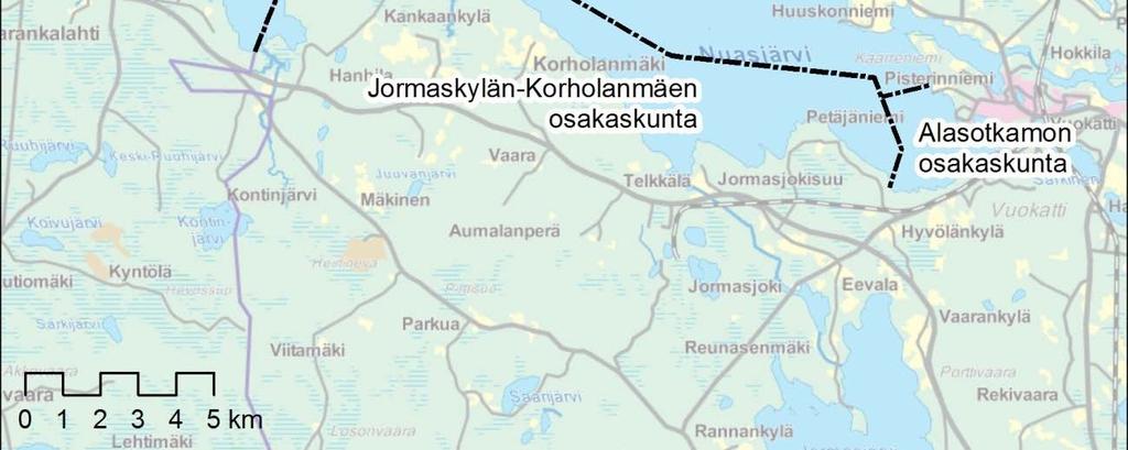 Jormasjoki on Jormaskylän osakaskunnan vesialuetta. Oulujärven Paltaselän eteläosa ja Kajaaninjoki ovat myös Paltaniemi-Jormuan osakaskunnan vesialuetta.
