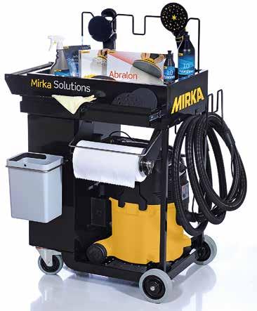 Muut Mirka Solutions Tarvikevaunu 9190129001 Kätevä tarvikevaunu Mirkan