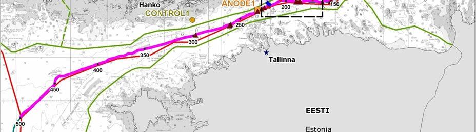 1 esitetyn tarkkailun lisäksi Viron talousvyöhykkeen tarkkailuasemilla SED3 (EST), SED4 (EST) ja SED5 (EST) tehtiin rajat ylittävää sedimentin laadun tarkkailua