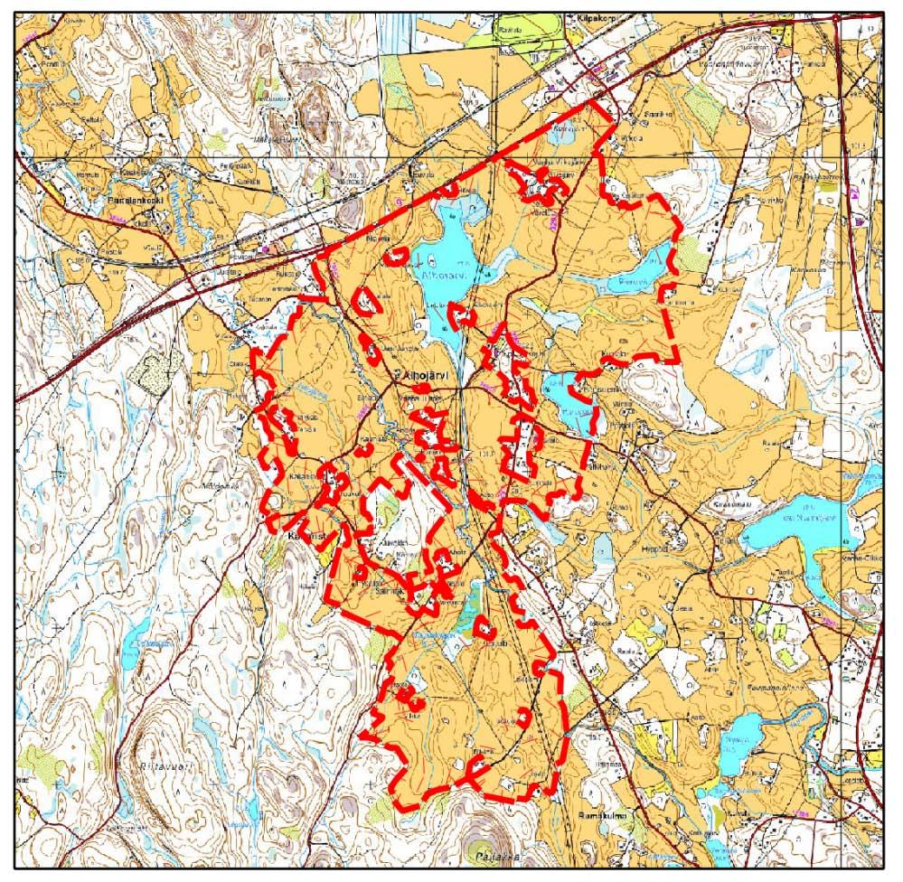 Keski-Suomen maakunnallisesti tärkeät lintualueet 11 (62) 6.3 Alhojärven alue (610173) Jämsä Pinta-ala: 589 ha Alhojärven alue on erittäin tärkeä keväinen ja syksyinen muuttolintujen levähdysalue.