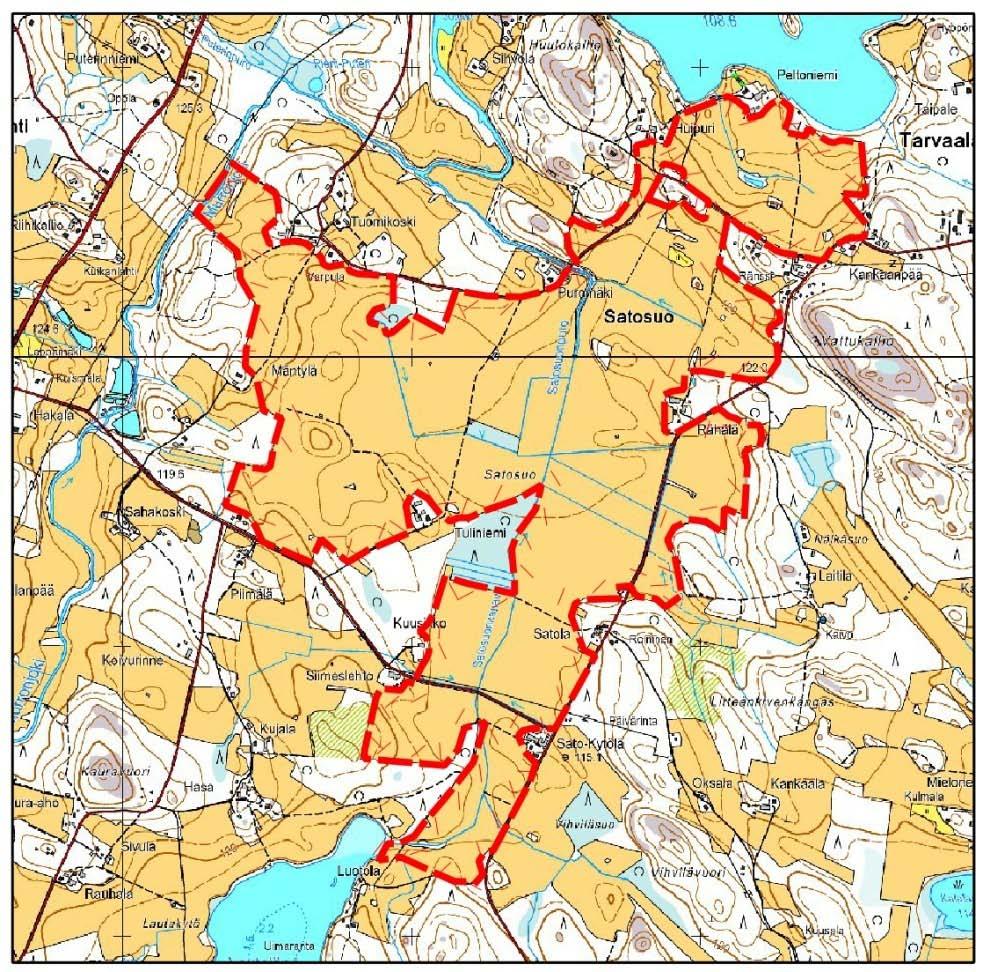 Keski-Suomen maakunnallisesti tärkeät lintualueet 55 (62) 6.