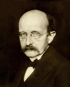 Historiaa: Max Planck 1900-luvun vaihde: valo