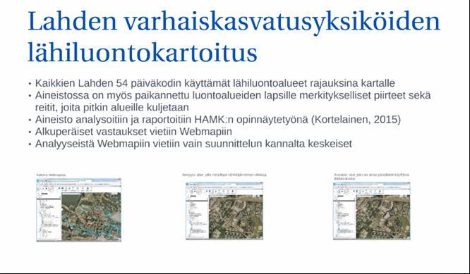 Lapsen ja nuoren arjessa tapahtuva osallisuus Esimerkki Lahti: Kokemuksellisen