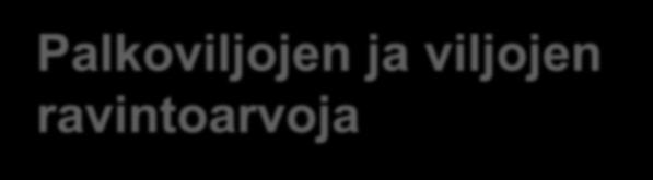 Palkoviljojen ja viljojen
