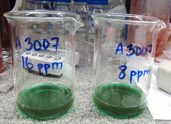 38 missa kokeissa. Kuvaajasta on havaittavissa selvästi 4 parhaiten toiminutta koetta: 10.4 0koe, 11.4 0koe, C494 16 ppm, A100 16 ppm.