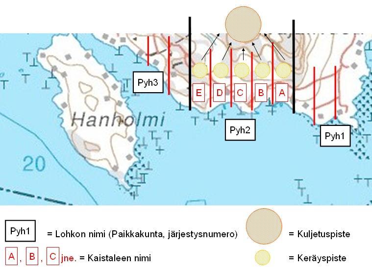 23 välivarastointipaikka tai loppukäsittelypaikka riippuen käytettävissä olevasta jätteenkäsittelykapasiteetista.