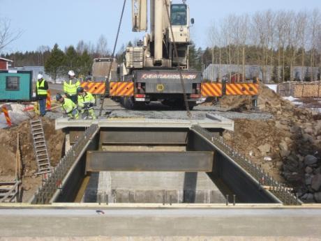 Ruukki Easy Bridge Suunnittelu Tehdasvalmistus Asentaminen Valmis