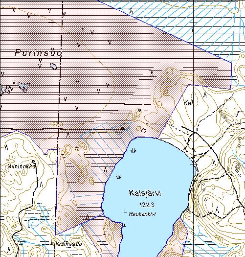 65 Kohdetyyppi: 9 Valmistuspaikat/työpaikat Copyright: Metsähallitus 2008