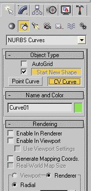 Ja siirry valikossa seuraavasti Modify -> -> Curve.