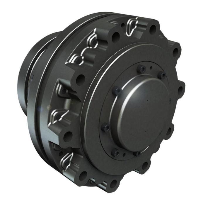 6 KUVIO 1. Black Bruin hydrauliikkamoottori (Black Bruin products and applications 2012) 1.1.2 Rotaattorit Black Bruin-rotaattorit ovat suunniteltu puunkorjuuseen, jossa vaaditaan voimaa ja kestävyyttä.