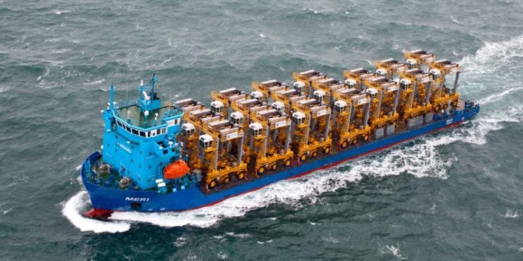 engineers Meri Multipurpose deck cargo carrier Capable