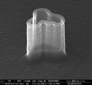Nanomateriaaleja voidaan valmistaa kahdella tavalla: Joko top-down-menetelmillä Muovaamalla materiaalia