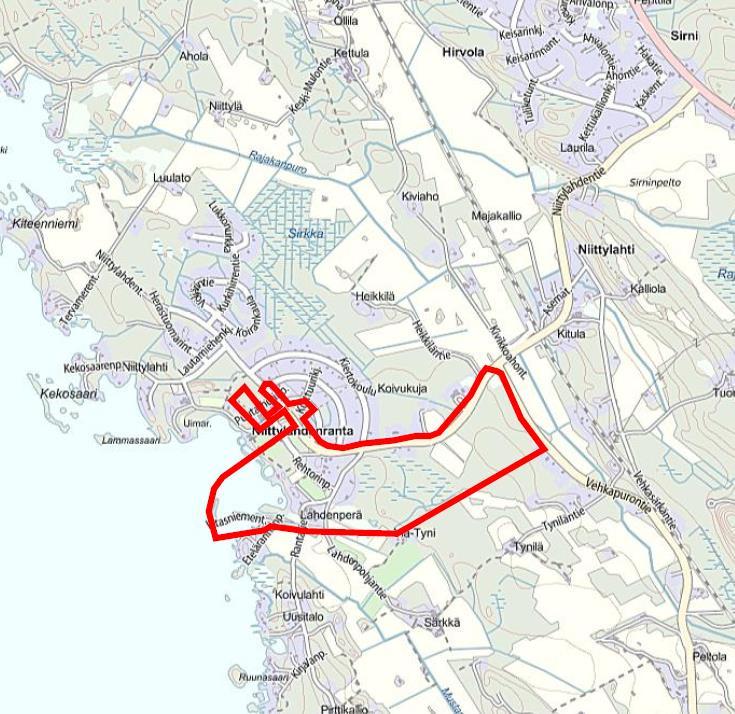 NTTYLAHDENRANTA IV ASEMAKAAVA JA ASEMAKAAVAN MUUTOS joka koskee päivänä tammikuuta 06 päivättyä asemakaavakarttaa.