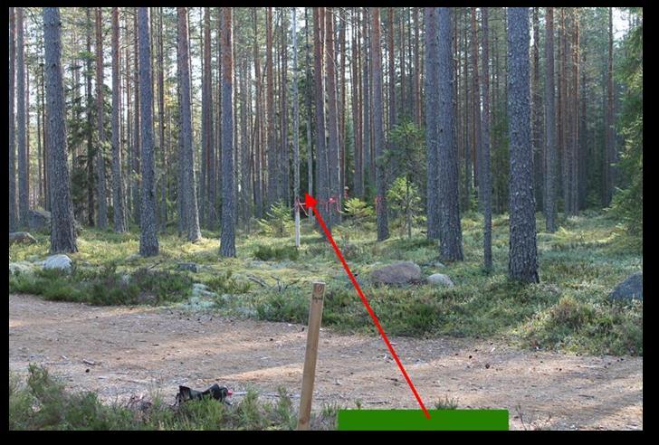 # 12 60 Par 3 80m Sijainti Heittoalusta:62.051193, 23.041654 N 6886200, E 293113 Maalikori: 62.050847, 23.