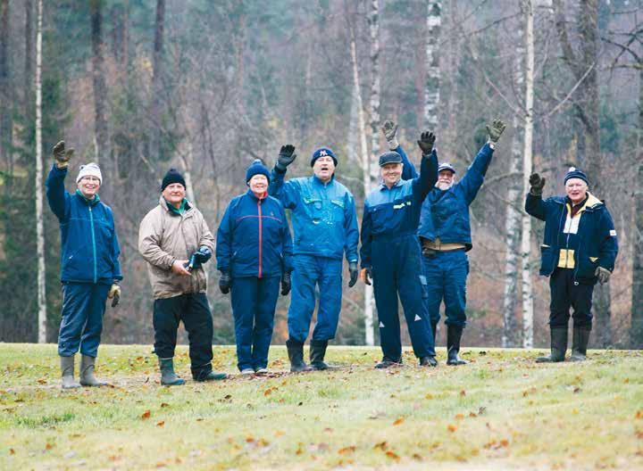 Senioreiden talkootoiminta Nurmijärven Golfklubin seniorit ovat talkootoiminnallaan parantaneet kenttää ja sen pelattavuutta jo useiden vuosien aikana.