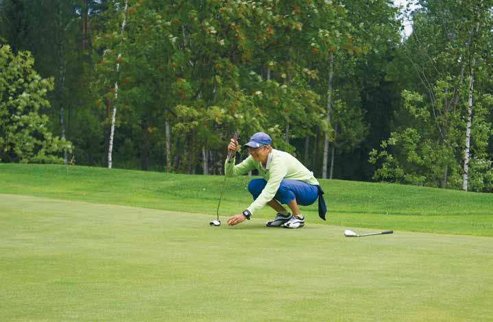toisen, jonne meidän omat naisjäsenemme saivat tuoda kaverinsa kokeilemaan golfia rangella ja par 3-radalla.