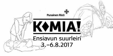 ENSIAPURYHMÄTOIMINTA Pirkko-Liisa Laitinen Ainutlaatuinen ensiapuryhmäläisten tapahtuma Kauhavalla Tulethan ensiavun suurleirille! Leiri järjestetään 3.-6.8.