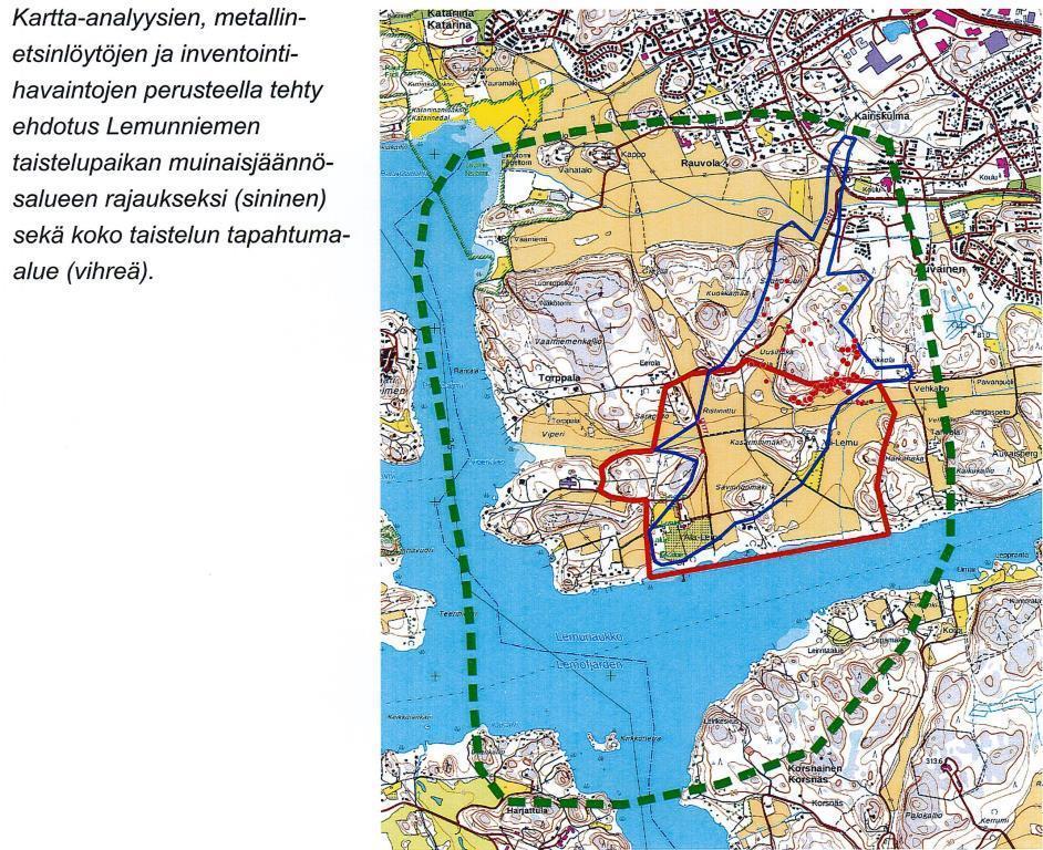 25 yöhön asti Sauhuvuoren metsäalueella ja sen pohjoispuolisella peltoalueella.