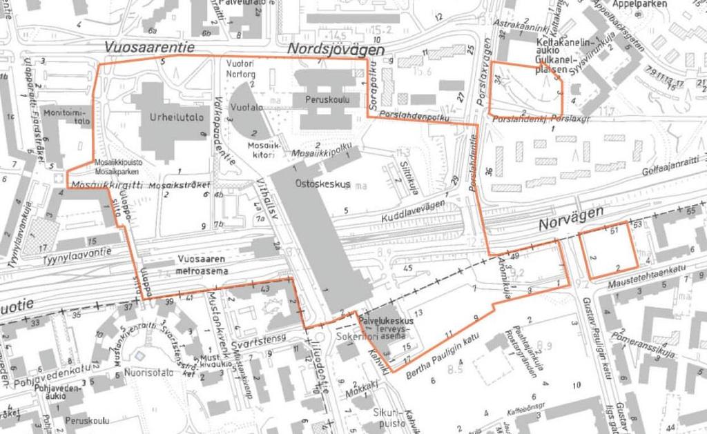 HELSINGIN KAUPUNKI KAUPUNKISUUNNITTELUVIRASTO Hankenro 0579_9 HEL 2015-0112