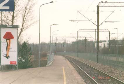 Kuva 4. Näkymä Leppävaaran asemalta Kiloon päin.