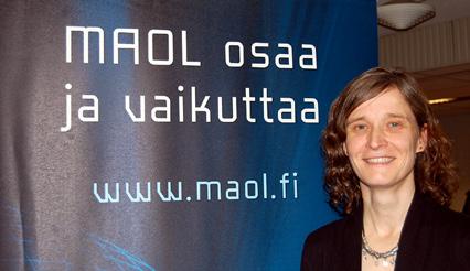 Katri Halkka Fysiikka ja kemia, MAOL Olen toista kautta MAOL:n hallituksessa. Edustan MAOL:ia mm.