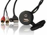 POLTTIMO VALOMASTOON 12V, 10W VALOMASTO LED Paristokäyttöinen, 360, 65 cm ACMSBX4021 166,00 56 1 USB/AUDIO RUNKOLIITIN FUSION Mahdollistaa USB-liitännän tuomisen radion takaa paremmin esille