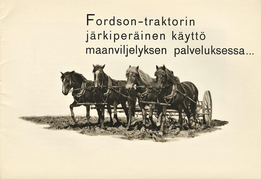 Fordson-traktorin järkiperäinen
