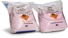 Kuva 3 Anfo & Ahti-Anfo 2.3 Emulsio Emulsiota käytetään varsipanoksena. Emulsio sekoitetaan vasta paikan päällä. Tämän vuoksi se ei ole kuljetuksen aikana räjähdysainetta.