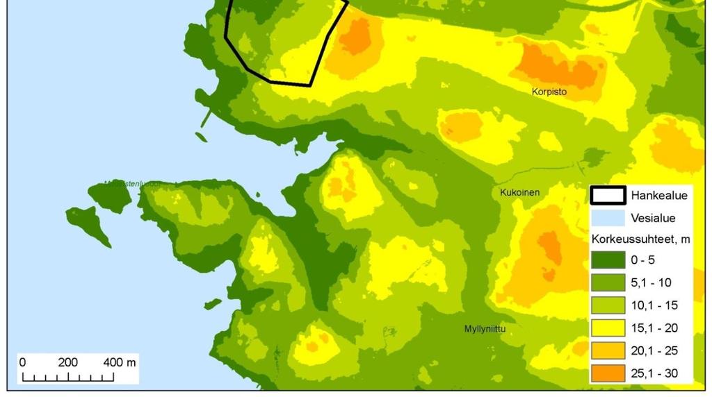 Lähimmät luokitellut pohjavesialueet sijaitsevat yli 10 km etäisyydellä lounaassa (Ropa 0263151 ja Nihtiö 0263101).