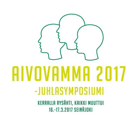 2 Juhlasymposiumi kokosi ammattilaisia ja jäseniä Viime viikolla 16.-17.3. vietimme Aivovamma2017 - symposiumia Seinäjoella.