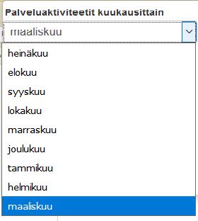 avulla voit katsella ja muuttaa kuluvan kauden