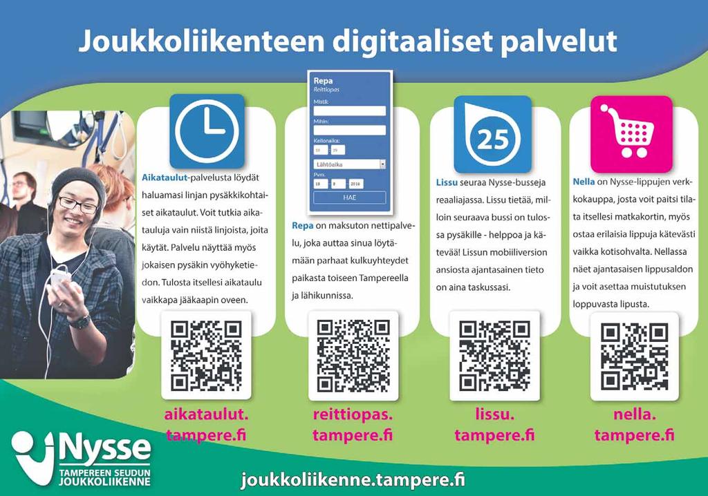 Yksi keino onnitella 100-vuotiasta Suomea on tehdä onnittelukortteja, jotka näkyvät verkossa ja Tampereen katukuvassa. Uniikkeja onnittelukortteja voi tehdä sähköisesti.