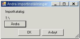 Valitse tuontihakemisto MekoTech SYS integrointi - yleiskatsaus Tuonti voidaan käynnistää tilauksesta tai tarjouksesta.