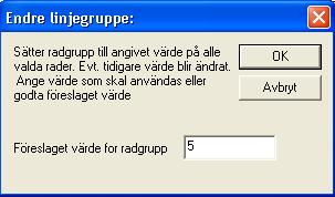 Tilausrivien siirto Tilausrivien järjestystä voidaan muuttaa