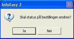 Tämän jälkeen tilaukseen tehdyt muutokset tallennetaan napsauttamalla levykkeen kuvaa tai painamalla Ctrl+S, lisäksi
