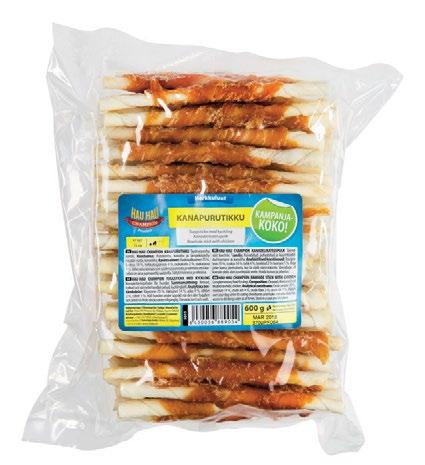 HAU-HAU CHAMPION KANAPURUTIKUT 600 g (16,50/kg) Tikun
