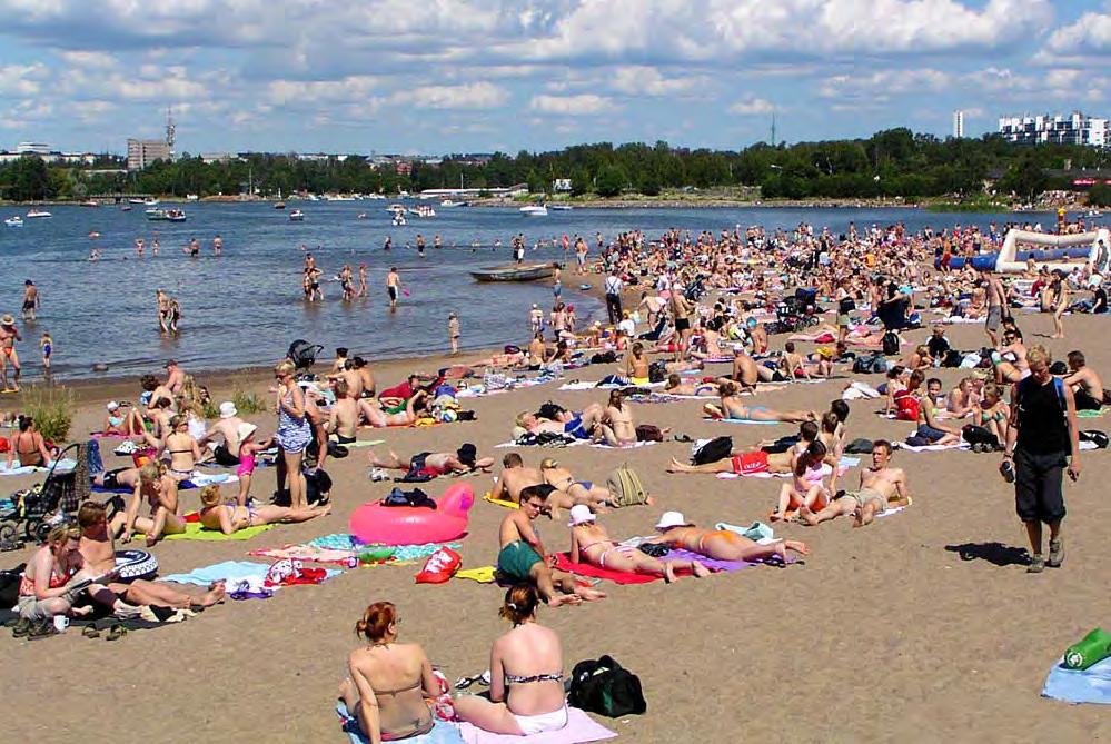 Helsingin kaupungin ympäristökeskuksen julkaisuja 15/2009 Yleisten uimarantojen