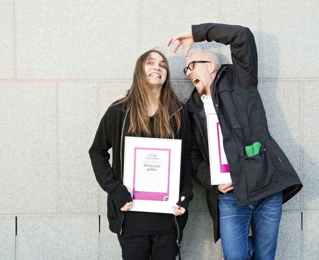 Teosto-palkinto rap-albumille ja kamarioopperalle Suvi-Tuuli Kankaapää Vuoden 2016 Teosto-palkinto jaettiin kahdelle upealle teokselle.