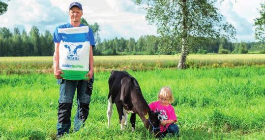 Uusi Startti-maitojuoma parasta vasikan alkuruokintaan Turvallisuus: Startti-maitojuoman pääraaka-aineena on kotimainen laadukas maito.