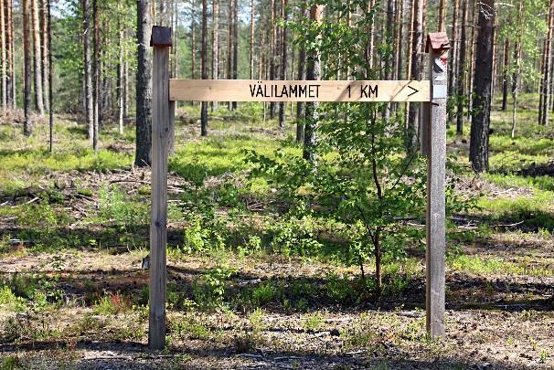 Seuraavan tien ylityksen liikennekolmiossa on viitat